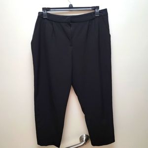 ASOS Women's Ankle Dress Trousers, Black, Size 12 US